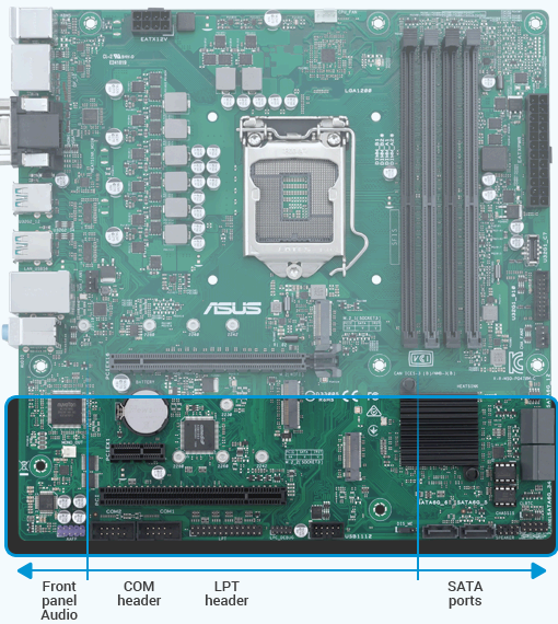 ASUS business motherboards remain consistent across product generations